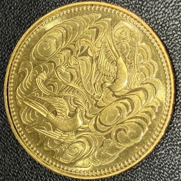 天皇陛下御在位60年記念10万円金貨