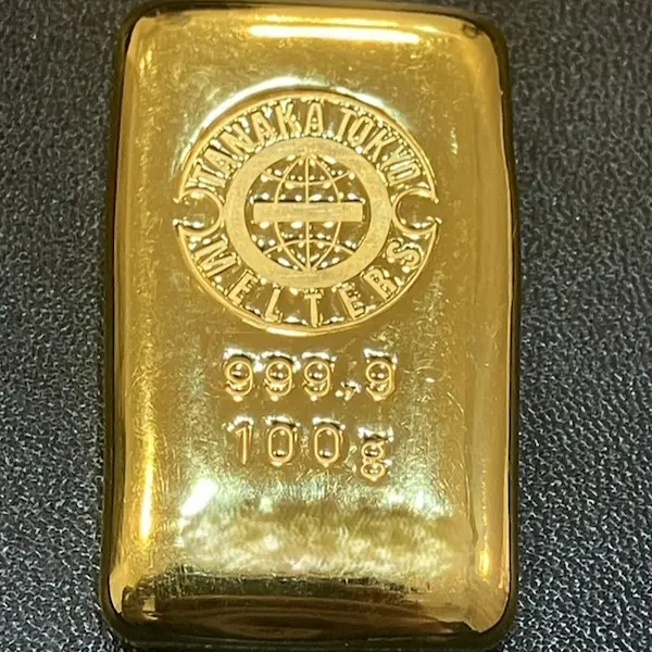 田中貴金属　インゴット　100g