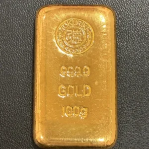 徳力本店　インゴット　100g