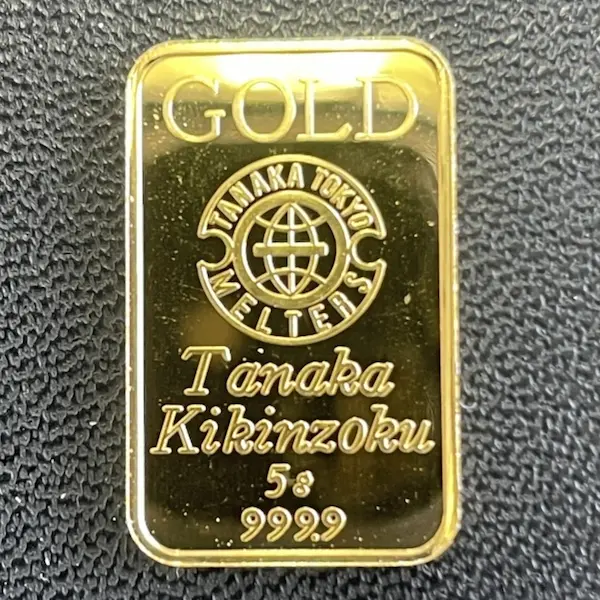 田中貴金属　インゴット　5g