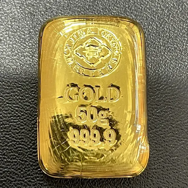 井島貴金属　インゴット　50g