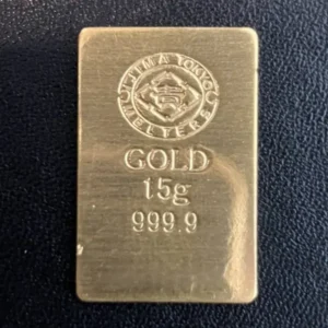 井島貴金属　インゴット　15g