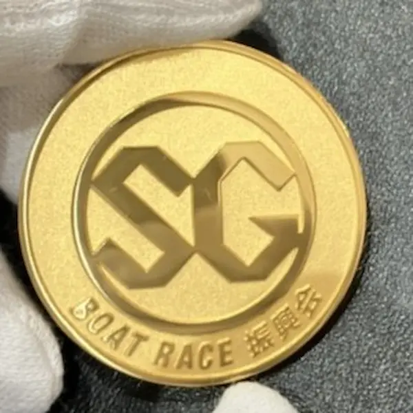 K24　ボートレース振興会　SG 記念メダル　50.6g