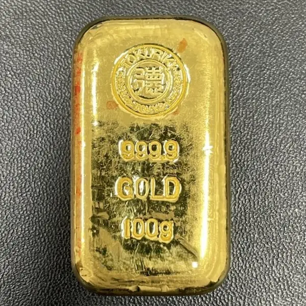徳力本店　インゴット　100g