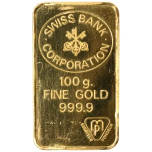 999.9_SWISSBANKインゴット_100g