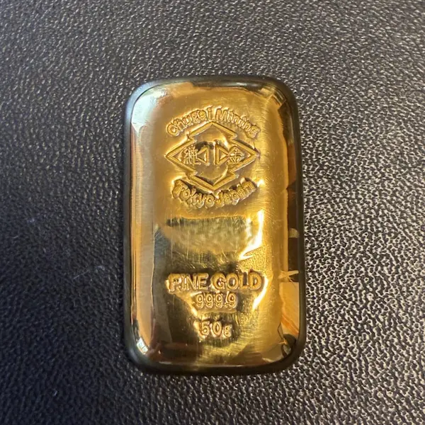 中外鉱業　インゴット　50g