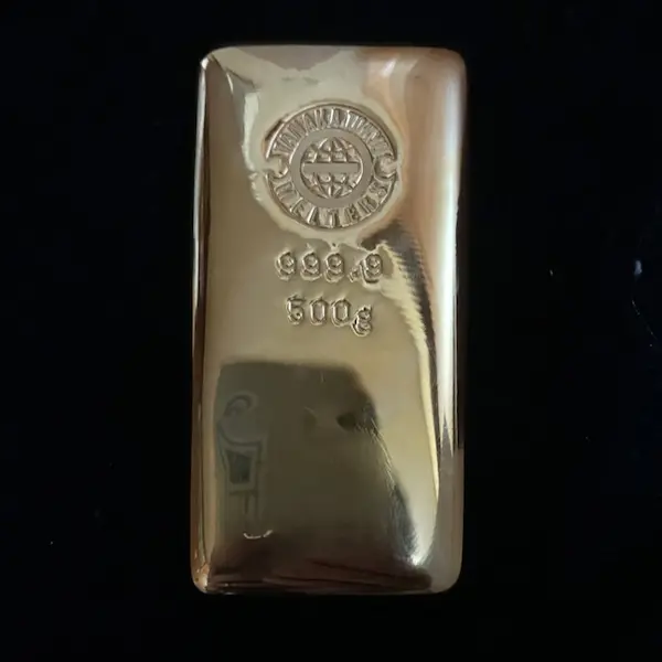 田中貴金属　インゴット　500g
