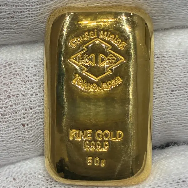 中外鉱業　インゴット　50g