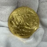 天皇陛下御在位60年記念10万円金貨