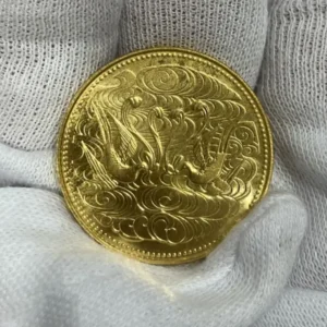 天皇陛下御在位60年記念10万円金貨