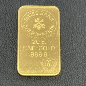 スイスバンク　インゴット　20g