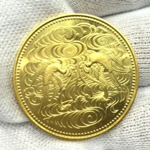 天皇陛下御在位60年記念10万円金貨