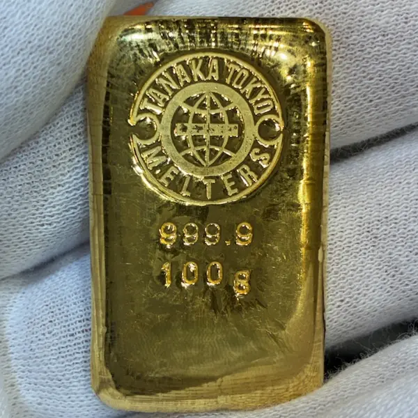 田中貴金属　インゴット　100g
