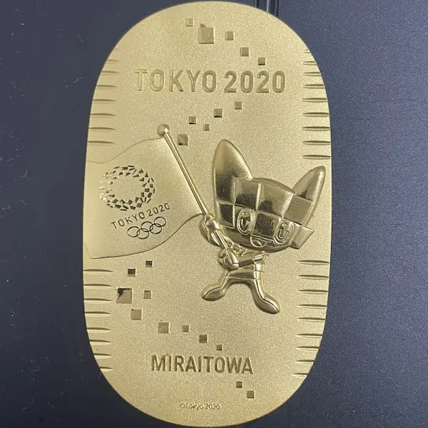 K24　東京2020オリンピック記念　純金小判　55.2g