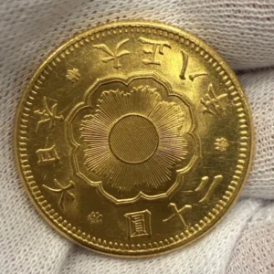 K21.6　大正8年新20円金貨　16.8g