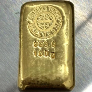 田中貴金属　インゴット　100g