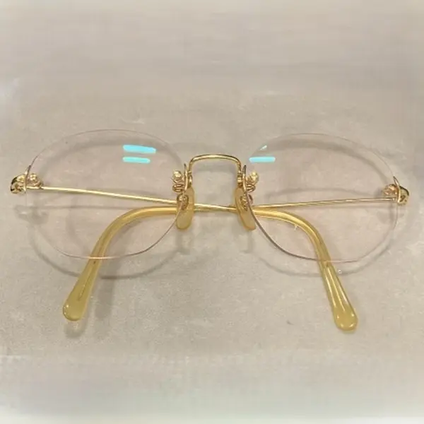 K18　金メガネ　6g