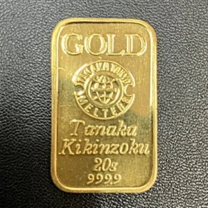 田中貴金属　インゴット　20g
