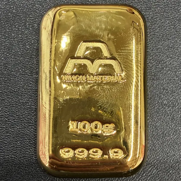 日本マテリアル　インゴット　100ｇ