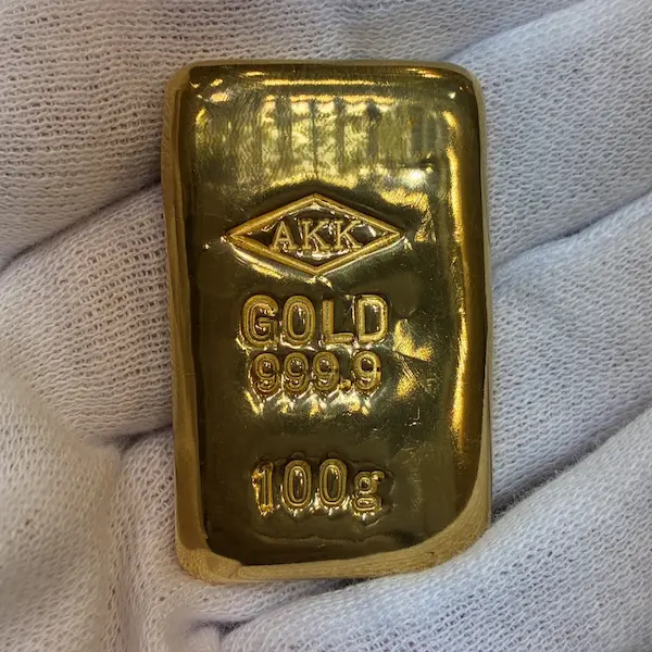 アサヒプリテック　インゴット　100g