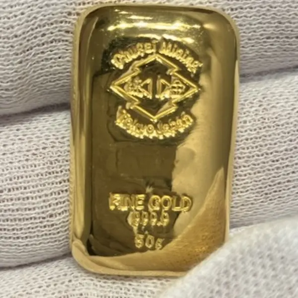 中外鉱業　インゴット　50g