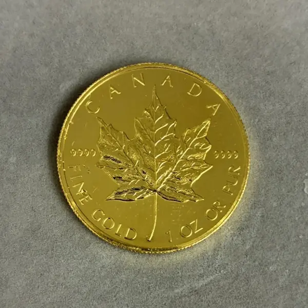K24　メイプルリーフ金貨　1oz　31.1g