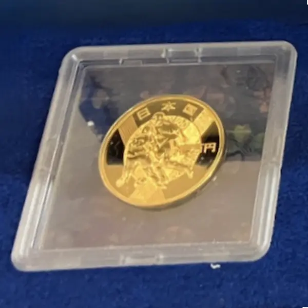 K24　2002FIFAワールドカップ記念 1万円金貨　15.6g