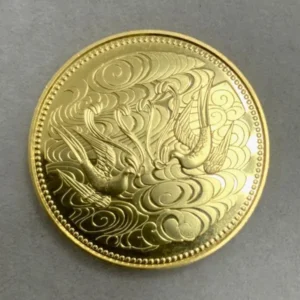 天皇陛下御在位60年記念10万円金貨