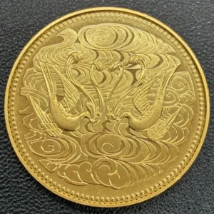 天皇陛下御在位60年記念10万円金貨