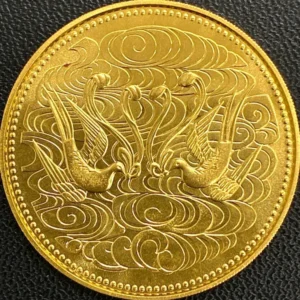 天皇陛下御在位60年記念10万円金貨