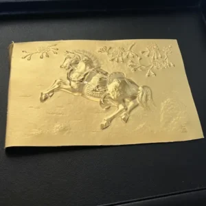 K24　遠藤兆映　勇駒　レリーフ　50g