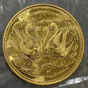 天皇陛下御在位60年記念10万円金貨