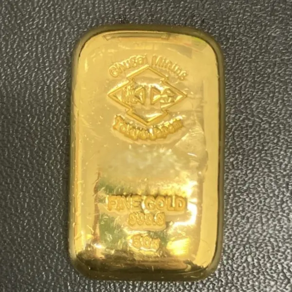 中外鉱業　インゴット　50g