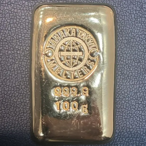 田中貴金属　インゴット　100g