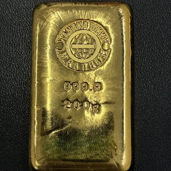 田中貴金属　インゴット　200g