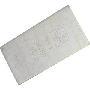 純銀 (シルバー) インゴット 500g