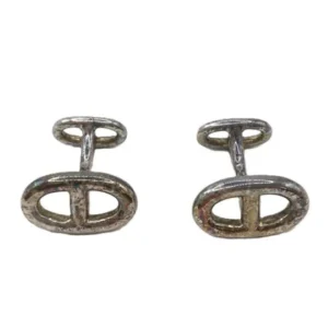 シルバー925 (Sv925) エルメス シェーヌダンクル カフス