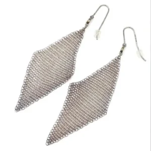 シルバー925 (Sv925) ティファニー メッシュピアス