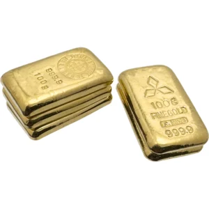 24金（K24）純金 インゴット 5枚まとめ