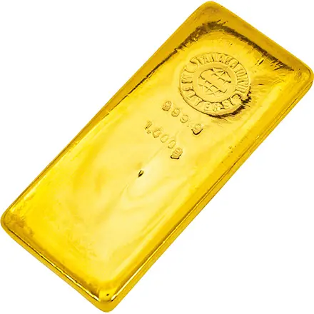 24金(K24)インゴット 1kg