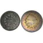 フランス 10フラン 50フラン 銀貨まとめ