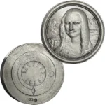 純銀 日本モナリザ展記念銀メダル