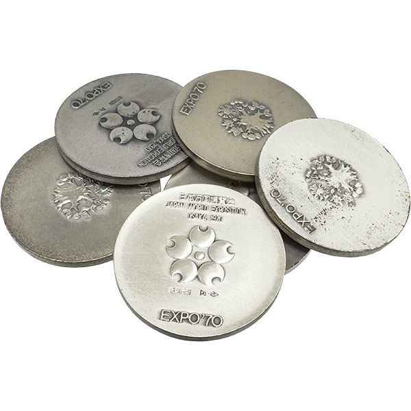 シルバー925(Sv925)日本万国博覧会(EXPO’70)記念銀メダル6枚まとめ 111.3g