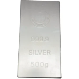 シルバー999 (Sv999) トクリキインゴット 500g