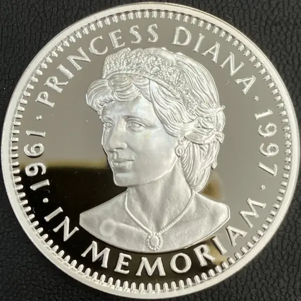 Sv1000　リベリア20ドル銀貨　31.1g