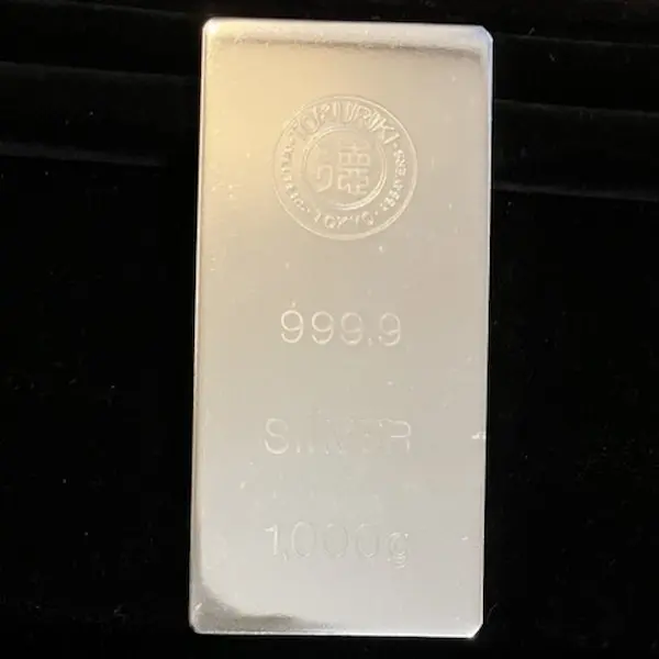 徳力本店　シルバーインゴット　1㎏