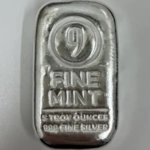 9ファイン・ミント　シルバーインゴット　155.6g