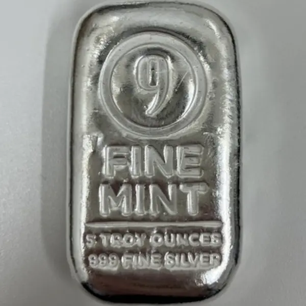 9ファイン・ミント　シルバーインゴット　155.6g