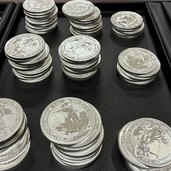 SV1000 　ブリタニア1オンス銀貨　75枚　