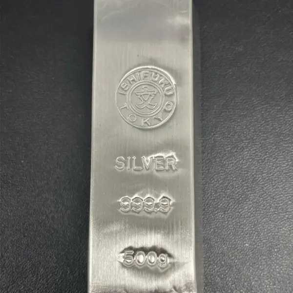 石福金属興業　純銀インゴット　500g